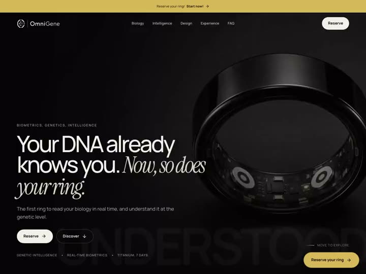 OmniGene site preview